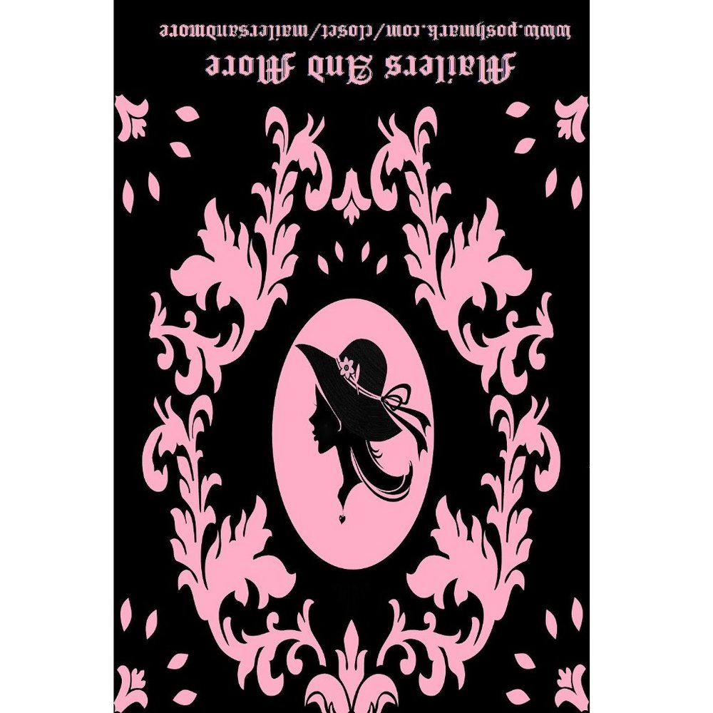 50 10X13 Poly Mailers Pink Vintage Lady Envelopes PRICE IS FIRM - Picture 7 of 7